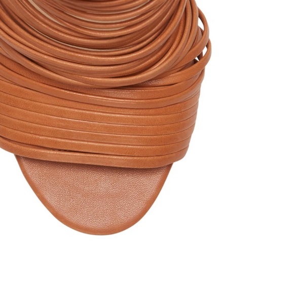 NEW Vince Camuto Brown Strappy Heels - Picture 7 of 7